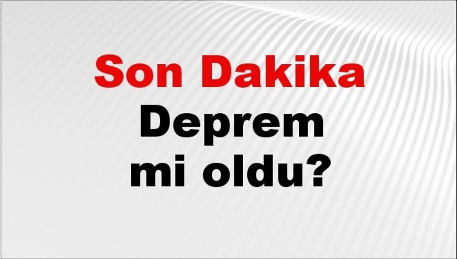 25 Temmuz 2026 Son Depremler: Türkiye Genelinde Gelişmeler ve AFAD Güncellemeleri