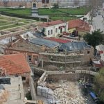 Edirne’deki Havlucular Han’da restorasyon çalışmaları devam ediyor