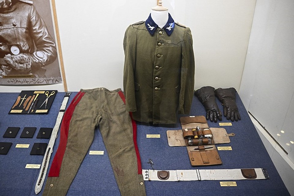 Havacılık tarihi ve ilk şehit pilotların kıyafetleri Yeşilköy müzesinde sergileniyor - 2