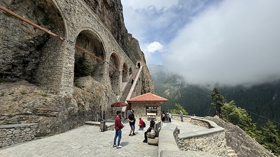 Sümela Manastırı turizm sezonuna yoğun bir şekilde başladı - 2