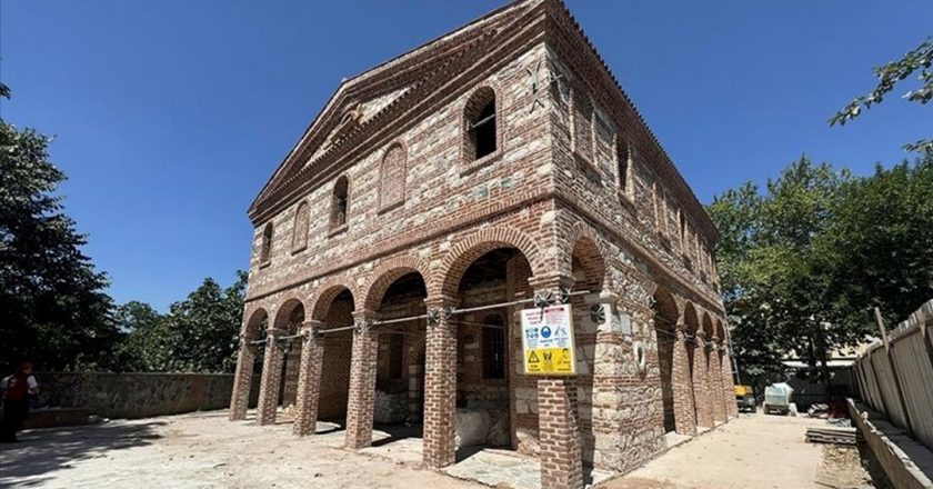 Bursa’daki tarihi cami restorasyonla birlikte restore ediliyor