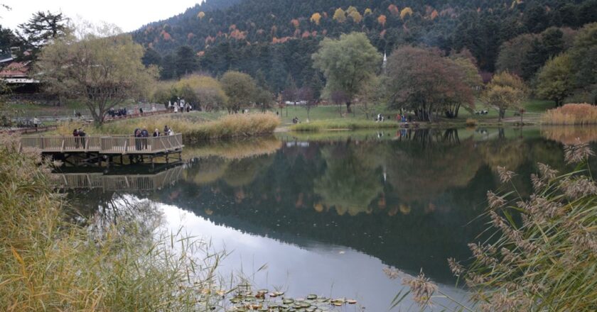 Bolu Gölcük Tabiat Parkı’na yoğun ilgi