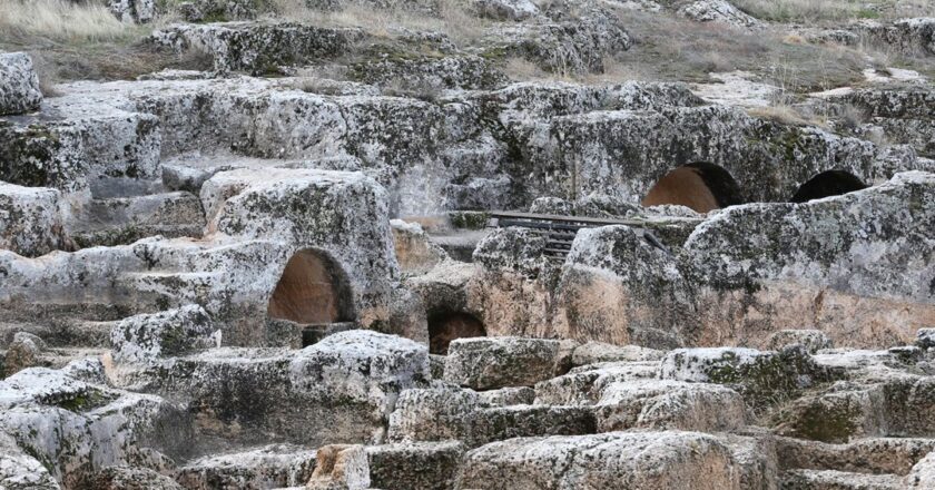 Üzüm atölyesi 1800 yıl önce Perre Antique City’ye yeniden canlandırılacak