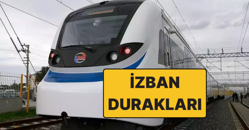 İZBAN Durakları: 2025 Sefer Saatleri ve Ücretleri