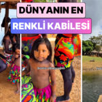 Bir Animasyon Filminden Fırlamış Gibi Görünen Dünyanın En Renkli Kabilesine Bayılacaksınız