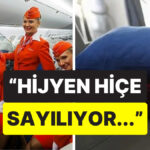 Uçakta Bedava Verilen Hizmette Hijyen Şoku