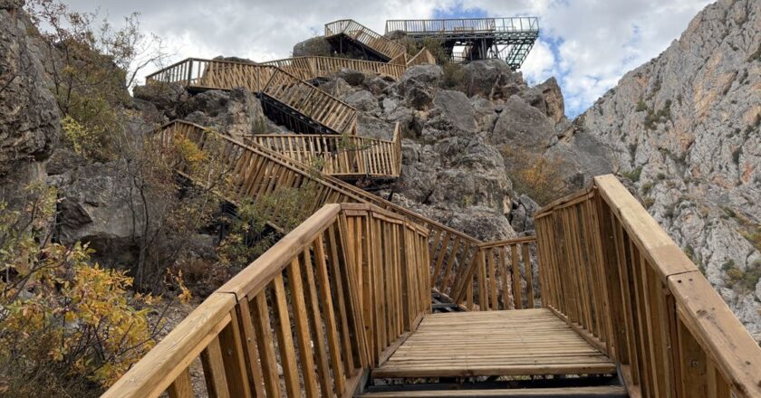 Yozgat’taki Kazankaya Kanyonu doğaseverlerin yeni gözdesi