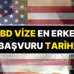 ABD Vize Başvurusu: ABD Vize Randevu Açıklaması